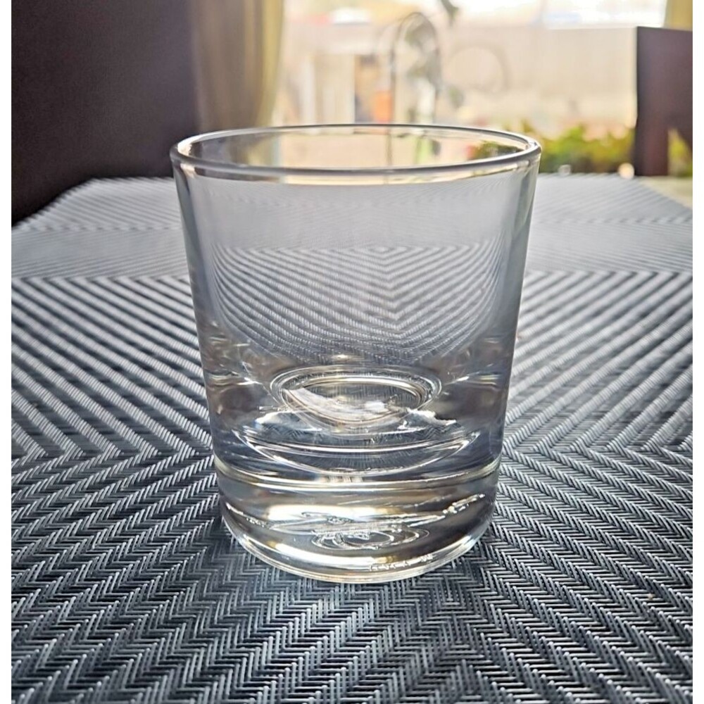 Crown Royal Heavy Bottom Lowball Whiskey Rocks Glass Made In Italy